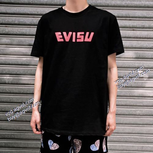 2色可選 エヴィス スーパーコピー 極上の着心地 Tシャツ 2021春夏 エヴィス EVISU 高品質