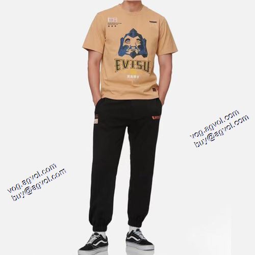 2021秋冬 ストレッチが効いた エヴィス EVISU 最安値に挑戦 チノパン エヴィス ブランド コピー 着回しOK