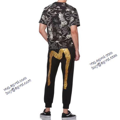スエットパンツ 2021秋冬 チノパン 人気販売中 エヴィス スーパーコピー エヴィス EVISU 履き心地バツグン