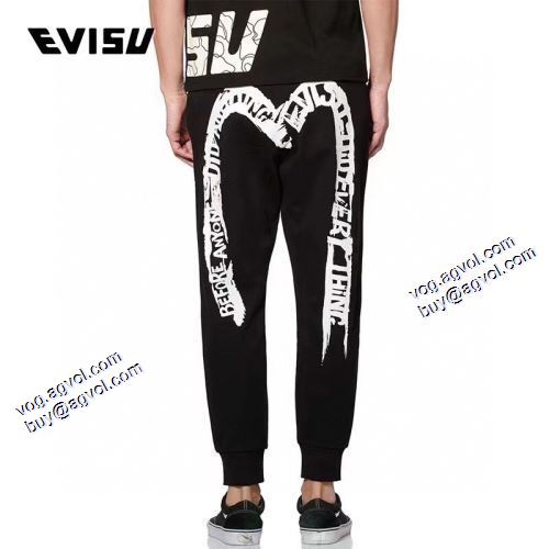 エヴィス EVISU エヴィス コピー ブランド 豊富なサイズ 2021秋冬 重宝するアイテム スエットパンツ