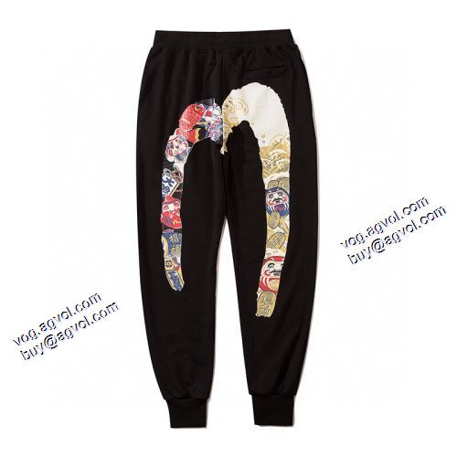 スタイルアップ効果 エヴィス EVISU 2021秋冬 チノパン 人気新品★超特価★ エヴィス スーパーコピー スエットパンツ