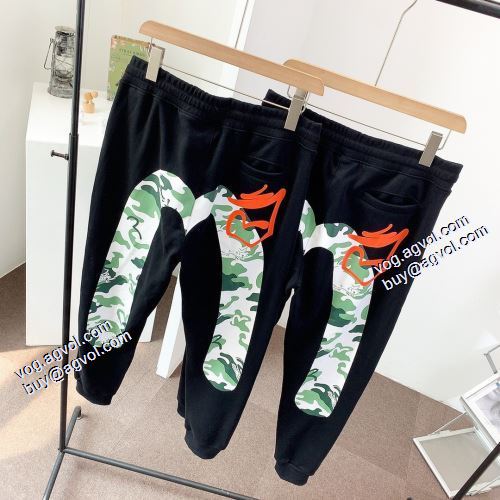 チノパン 2021秋冬 スエットパンツ デザイン性の高い エヴィス ブランド コピー エヴィス EVISU 定番ボトム
