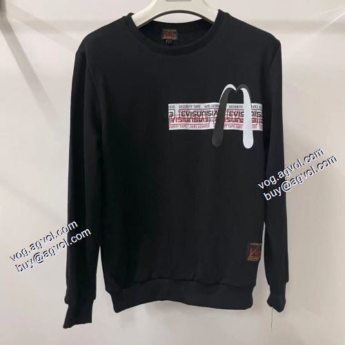 プルオーバーパーカー 人気販売中 エヴィス スーパーコピー 2021秋冬 エヴィス EVISU 2色可選
