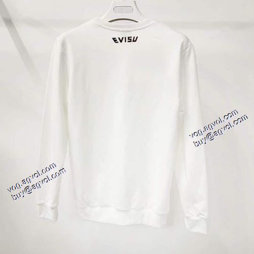 プルオーバーパーカー 2021秋冬 2色可選 エヴィス EVISU 綺麗に決まるフォルム！秋の定番 エヴィス ブランドスーパーコピー