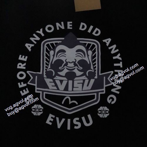 プルオーバーパーカー 2021秋冬 エヴィス EVISU 人気商品登場 プリントパーカ 2色可選 エヴィス ブランド コピー