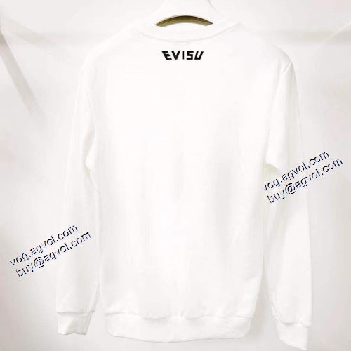 2021秋冬 エヴィス スーパーコピー 人気新品★超特価★ エヴィス EVISU 存在感のある 2色可選 プルオーバーパーカー