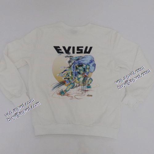 エヴィス EVISU 選べる極上 エヴィス スーパーコピー 幅広いジャンル 2021秋冬 プルオーバーパーカー 2色可選