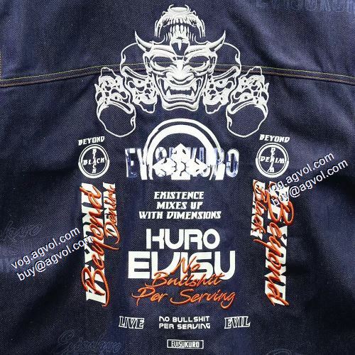 デニムジャケット 秋の定番 エヴィス スーパーコピー 代引 2021秋冬 エヴィス EVISU ジャケット 耐久性のある こだわりのコート