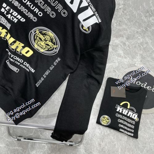 プルオーバーパーカー 2021秋冬 エヴィス スーパーコピー 激安 オリジナル エヴィス EVISU ジップパーカー