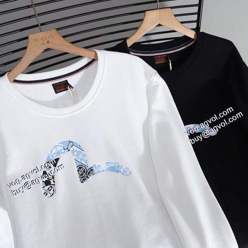 2色可選 おすすめ/オススメ 2021秋冬 プルオーバーパーカー 秋の定番 エヴィス EVISU エヴィス スーパーコピー