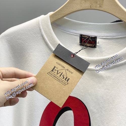 エヴィス EVISU 高級感ある エヴィス コピー 2021秋冬 プルオーバーパーカー 2色可選 ペアパーカー