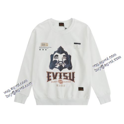 エヴィス EVISU 2色可選 プルオーバーパーカー 2021秋冬 エヴィス ブランドコピー 派手 魅力ファッション