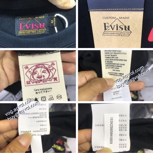エヴィス EVISU エヴィス スーパーコピー 2021秋冬 希少価値大！ プルオーバーパーカー 存在感のある