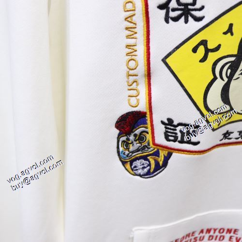 2021秋冬 パーカー 綺麗に決まるフォルム！エヴィス EVISU ロゴパーカー 大好評 エヴィス コピー オリジナルプリント