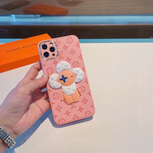 ケータイケース お洒落に魅せる ルイ ヴィトン LOUIS VUITTON 2022新作 可愛い アニマル系 一番人気の新作はこれ ルイ ヴィトンコピーブランド 2色可選