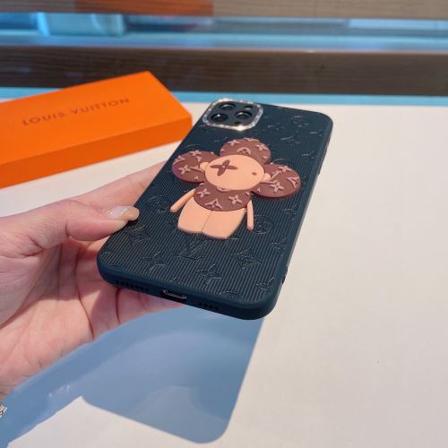 ケータイケース お洒落に魅せる ルイ ヴィトン LOUIS VUITTON 2022新作 可愛い アニマル系 一番人気の新作はこれ ルイ ヴィトンコピーブランド 2色可選