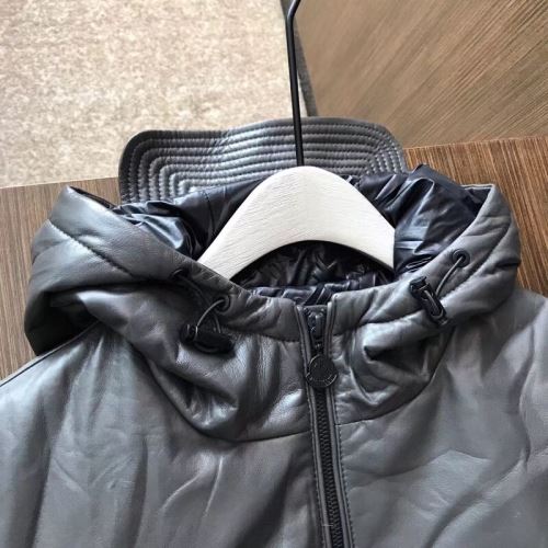 セール中 2021秋冬 モンクレール MONCLER モンクレール偽物ブランド 革ダウンジャケット プレミアムダウンコート 高級感を引き立てる
