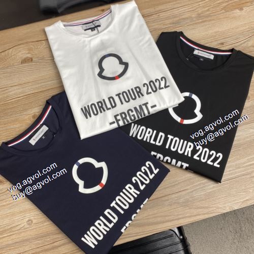 変わらない人気を誇る モンクレールコピー ブランド 2021秋冬 長袖Tシャツ プリント シンプル 3色可選 モンクレール MONCLER 優しいフィット感