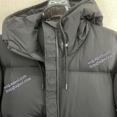 モンクレールブランド 偽物 通販 洗練を十分に演出する 2021秋冬 モンクレール MONCLER 2色可選 ダウンプレミアムダウンジャケット 防風性に優れ