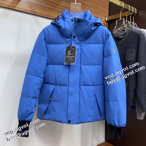 芸能人に愛用者続出 モンクレールブランドスーパーコピー 2021秋冬 モンクレール MONCLER メンズ ダウンジャケット 2色可選 撥水性がある 着心地がクセになる