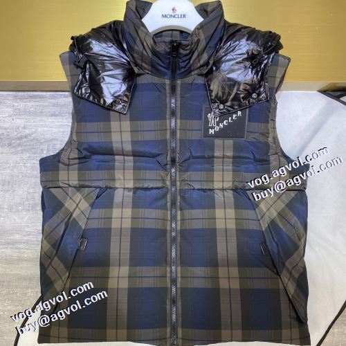 モンクレールコピー 先行販売 フードづき 2021秋冬 モンクレール MONCLER ダウンジャケット ベスト 重さを感じず