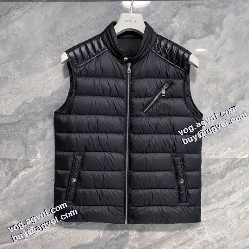 ベスト ダウンジャケット 2021秋冬 モンクレールスーパーコピー モンクレール MONCLER 高級感ある スタンド 風も通さない カジュアルに着こなせるデザイン
