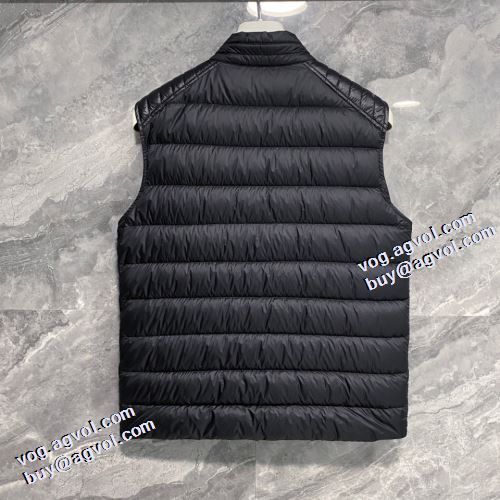 ベスト ダウンジャケット 2021秋冬 モンクレールスーパーコピー モンクレール MONCLER 高級感ある スタンド 風も通さない カジュアルに着こなせるデザイン