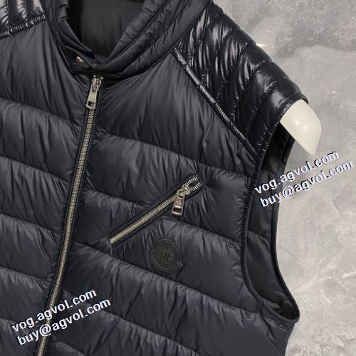 ベスト ダウンジャケット 2021秋冬 モンクレールスーパーコピー モンクレール MONCLER 高級感ある スタンド 風も通さない カジュアルに着こなせるデザイン