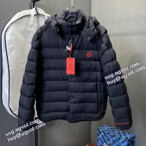モンクレールコピー ダウンジャケット 着心地抜群 2021秋冬 モンクレール MONCLER フード部分は取り外し可能 快適な着心地をキープ