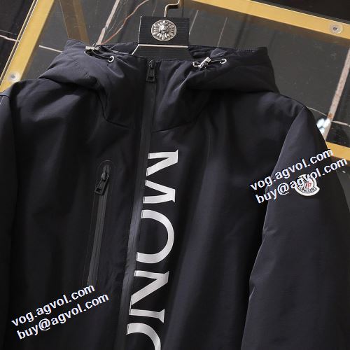 2021秋冬 モンクレール MONCLER フードづき ダウンジャケット モンクレールコピー ブランド 上品上質 2色可選 防風性に優れ