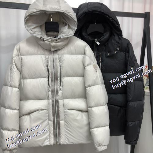 モンクレールスーパーコピー 海外セレブ愛用 2021秋冬 モンクレール MONCLER 2色可選 ダウンジャケット 防風効果いい フードづき