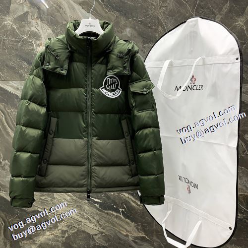 モンクレールブランド コピー サイズ豊富 着心地よい 2021秋冬 モンクレール MONCLER メンズ ダウンジャケット フード部分は取り外し可能