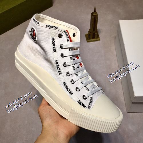 上品に着こなせ 2021秋冬 モンクレールコピー モンクレール MONCLER 5色可選 ハイトップシューズ オリジナル ナチュラルな素材感