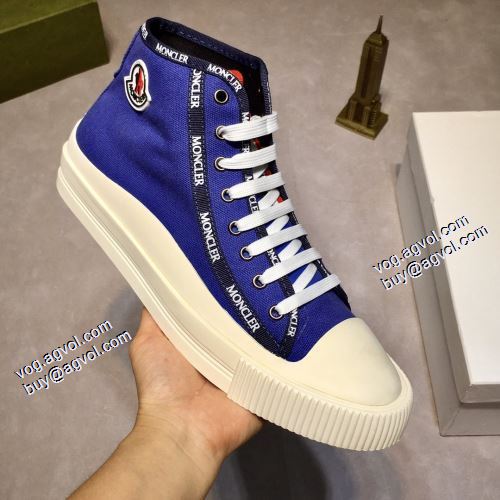 上品に着こなせ 2021秋冬 モンクレールコピー モンクレール MONCLER 5色可選 ハイトップシューズ オリジナル ナチュラルな素材感