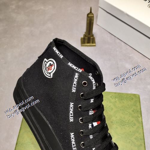 上品に着こなせ 2021秋冬 モンクレールコピー モンクレール MONCLER 5色可選 ハイトップシューズ オリジナル ナチュラルな素材感