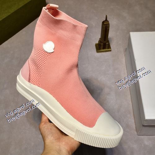 2021秋冬 早くも完売している モンクレール MONCLER 6色可選 女性にも男性にも適応 ハイトップシューズ モンクレールコピー ブランド ファッション 人気