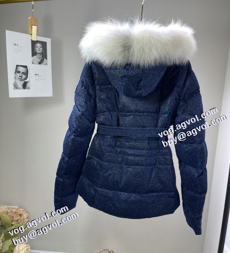 目玉商品 2021秋冬 モンクレールスーパーコピー シルエットの美しい服 モンクレール MONCLER ダウンジャケット ラクーンファー付きダウンコート 