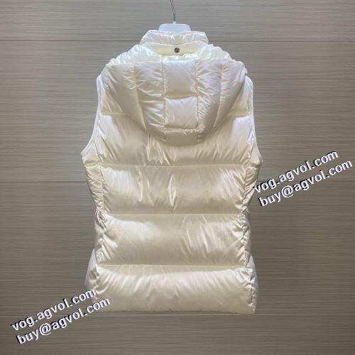 2021秋冬 モンクレールコピー モンクレール MONCLER 首胸ロゴ 肌触りの気持ちい? 2色可選 ダウンジャケット ベスト 着心地 の良い