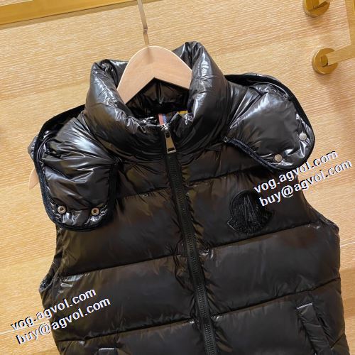 セレブ風 2021秋冬 モンクレール MONCLER モンクレールコピー 防風性に優れ ブランド ベスト ダウンジャケット フードづき 