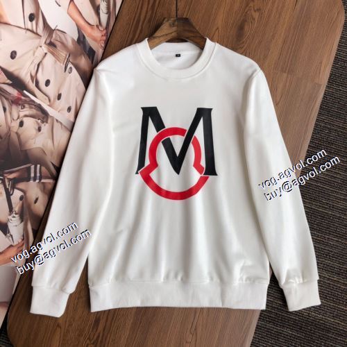 プルオーバーパーカー 2色可選 限量販売 2021秋冬 モンクレール偽物ブランド モンクレール MONCLER プリントパーカ