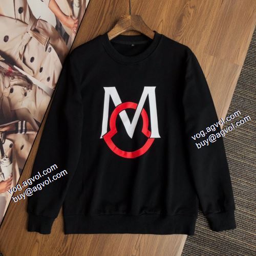 プルオーバーパーカー 2色可選 限量販売 2021秋冬 モンクレール偽物ブランド モンクレール MONCLER プリントパーカ
