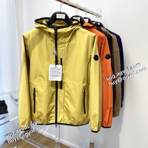 ブルゾン モンクレールコピー ブランド 軽量ジャケット 2021秋冬 モンクレール MONCLER 魅力ファッション フード付きコート 2色可選