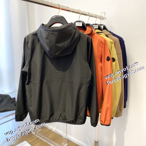 ブルゾン モンクレールコピー ブランド 軽量ジャケット 2021秋冬 モンクレール MONCLER 魅力ファッション フード付きコート 2色可選