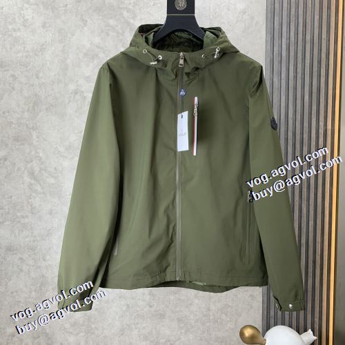 モンクレールスーパーコピー 高級感ある 2色可選 シンプルなデザイン 2021秋冬 ブルゾン モンクレール MONCLER フード付きコート