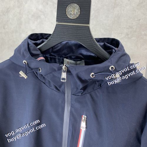 モンクレールスーパーコピー 高級感ある 2色可選 シンプルなデザイン 2021秋冬 ブルゾン モンクレール MONCLER フード付きコート