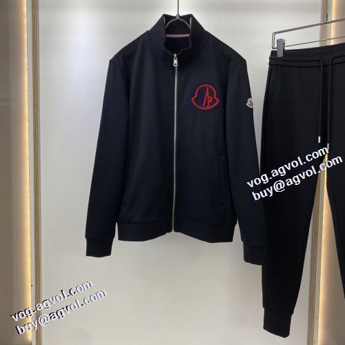 2021秋冬 モンクレールブランド コピー モンクレール MONCLER 人気商品登場 ポケット付 セットアップ上下 2色可選 風合いの出る