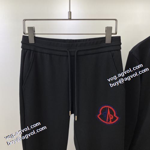 2021秋冬 モンクレールブランド コピー モンクレール MONCLER 人気商品登場 ポケット付 セットアップ上下 2色可選 風合いの出る