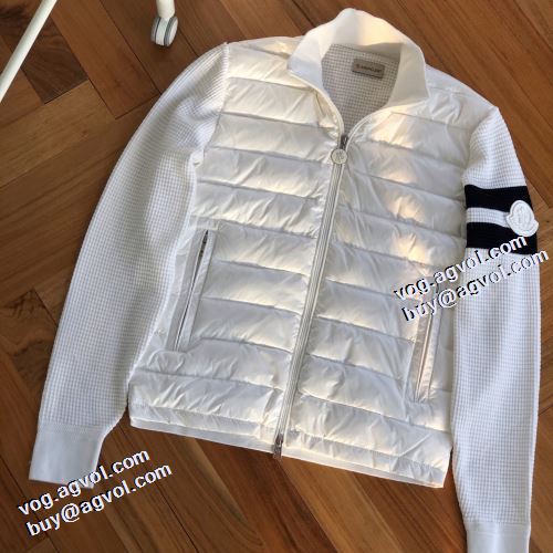2色可選 ダウンジャケット 2021秋冬 モンクレールスーパーコピー モンクレール MONCLER 着心地抜群 編地切替デザイン 軽くて暖かい
