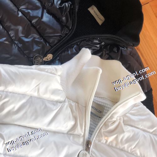 2色可選 ダウンジャケット 2021秋冬 モンクレールスーパーコピー モンクレール MONCLER 着心地抜群 編地切替デザイン 軽くて暖かい