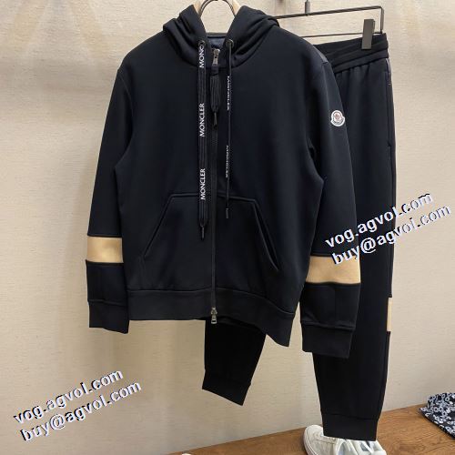 2021秋冬 人気ブランド モンクレール MONCLER モンクレールスーパーコピー 激安 2色可選 セットアップ上下 厚手 楽に着用出来る